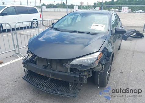 2017 Toyota Corolla Le z USA, uszkodzony, nr VIN 2T1BURHE6HC909640